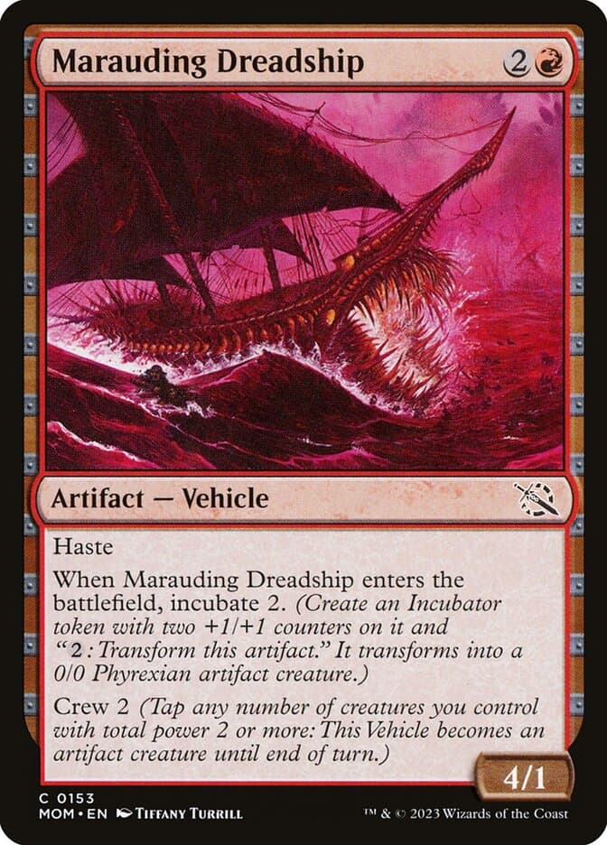 Marauding Dreadship — March of the Machine
