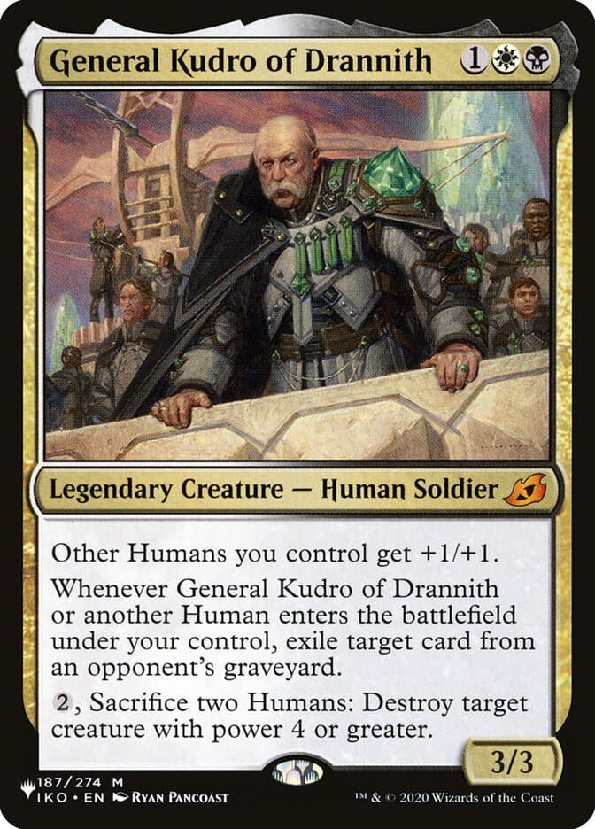 General Kudro of Drannith — The List
