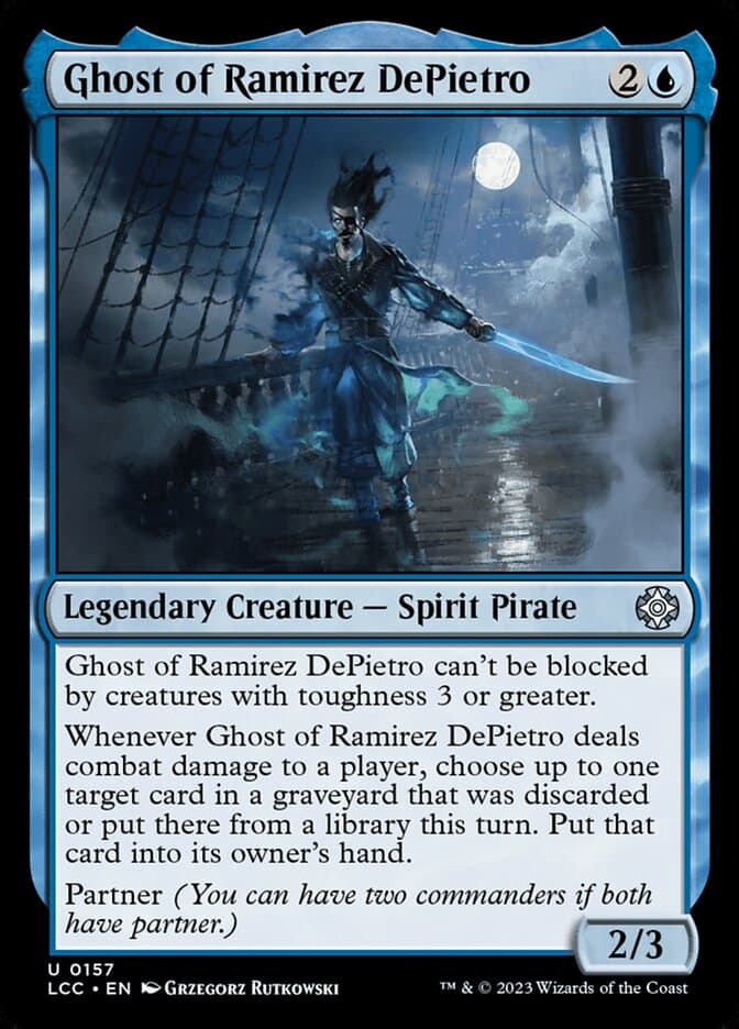 Ghost of Ramirez DePietro — The Lost Caverns of Ixalan Commander