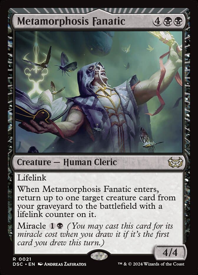 Metamorphosis Fanatic — Duskmourn: House of Horror Commander