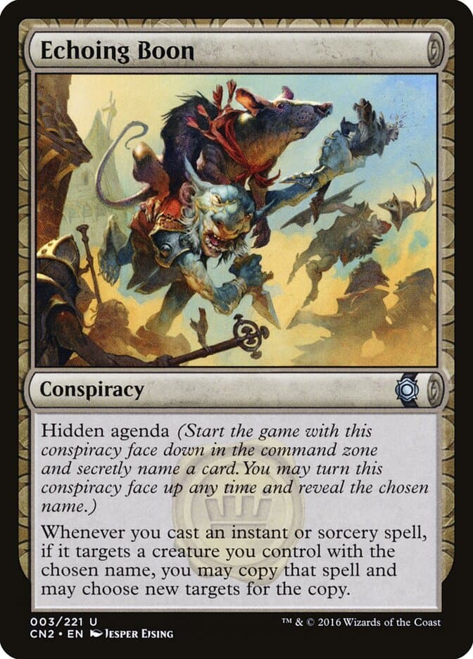 Echoing Boon — Conspiracy: Take the Crown