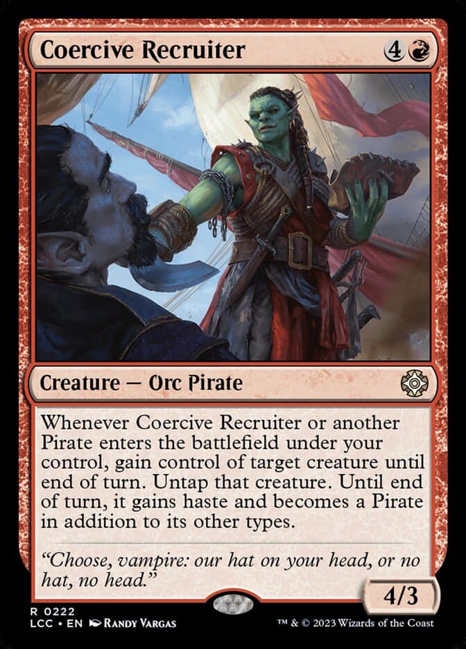 Coercive Recruiter — The Lost Caverns of Ixalan Commander