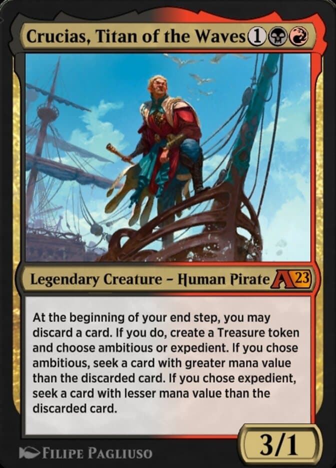 Crucias, Titan of the Waves — Alchemy: The Brothers' War