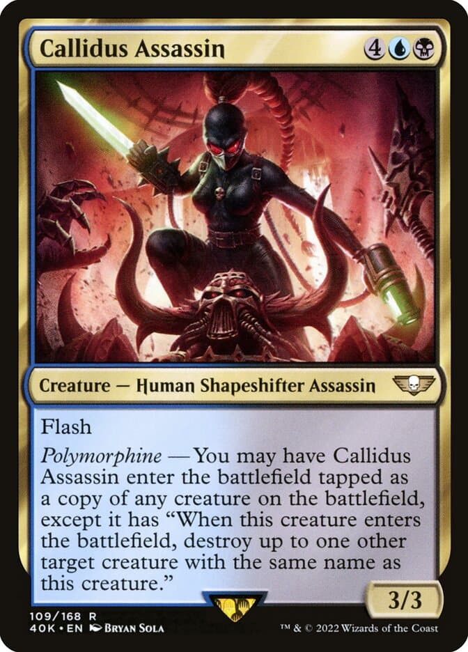 Callidus Assassin — Warhammer 40,000 Commander