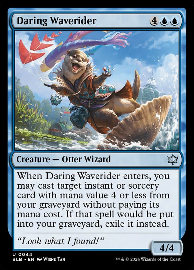 Daring Waverider — Bloomburrow