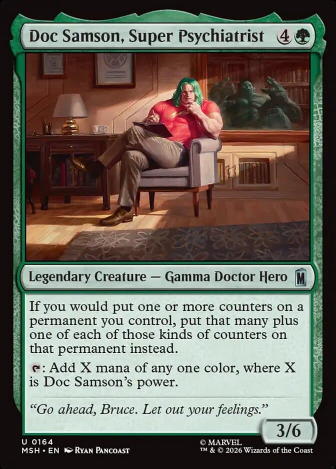Doc Samson, Super Psychiatrist — Marvel Super Heroes