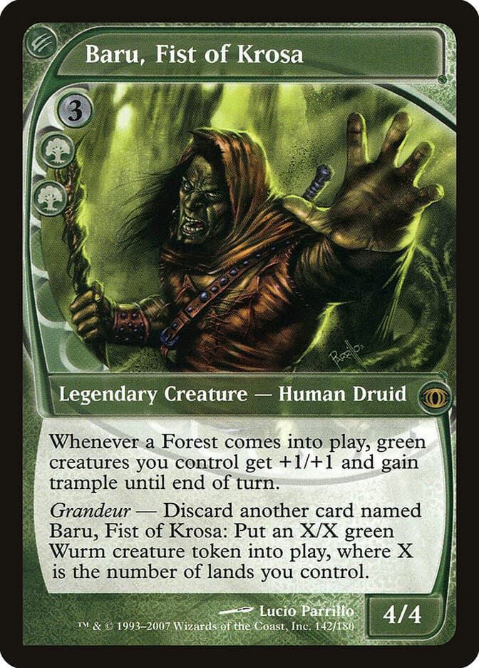 Baru, Fist of Krosa — Future Sight