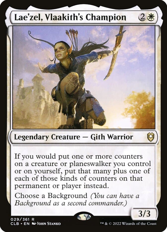 Lae'zel, Vlaakith's Champion — Commander Legends: Battle for Baldur's Gate