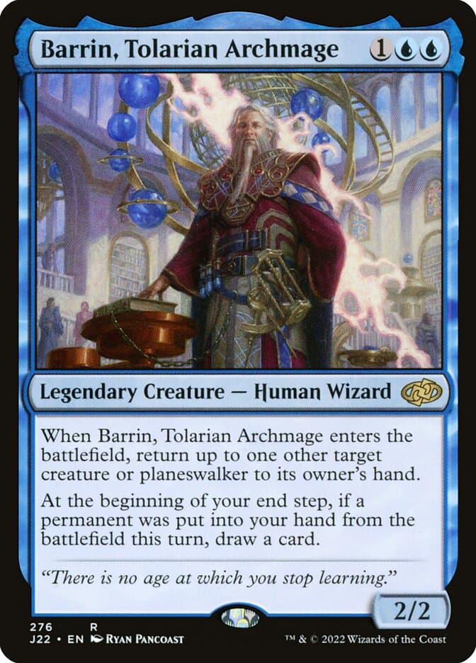 Barrin, Tolarian Archmage — Jumpstart 2022