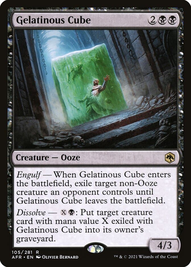 Gelatinous Cube — Adventures in the Forgotten Realms
