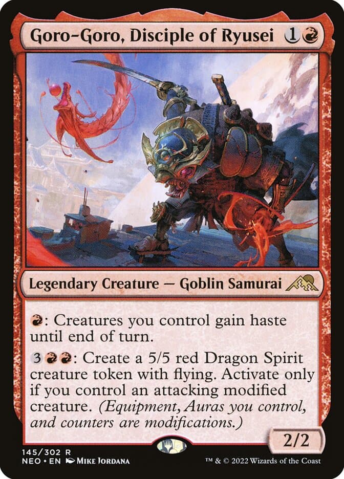 Goro-Goro, Disciple of Ryusei — Kamigawa: Neon Dynasty