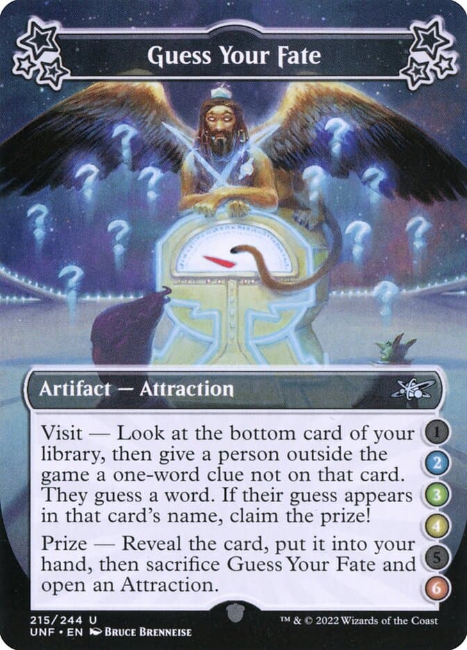 Guess Your Fate — Unfinity