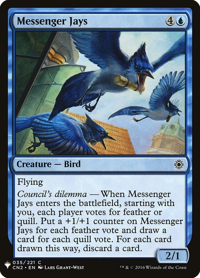 Messenger Jays — The List