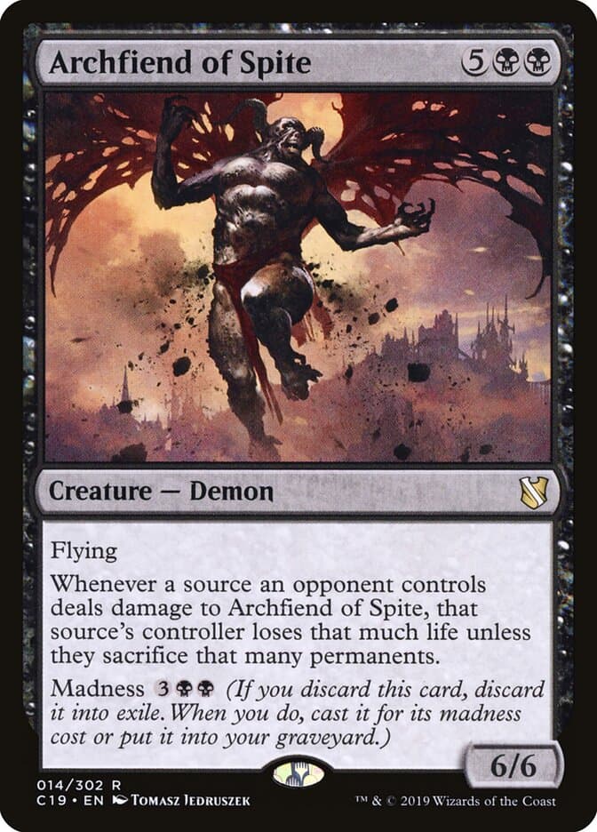 Archfiend of Spite — Commander 2019