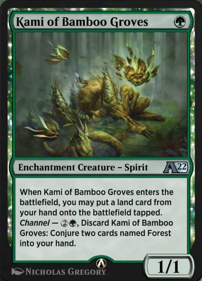 Kami of Bamboo Groves — Alchemy: Kamigawa