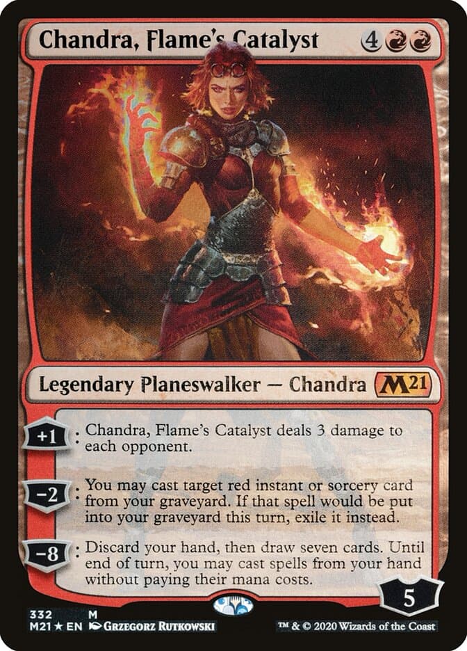 Chandra, Flame's Catalyst — Core Set 2021