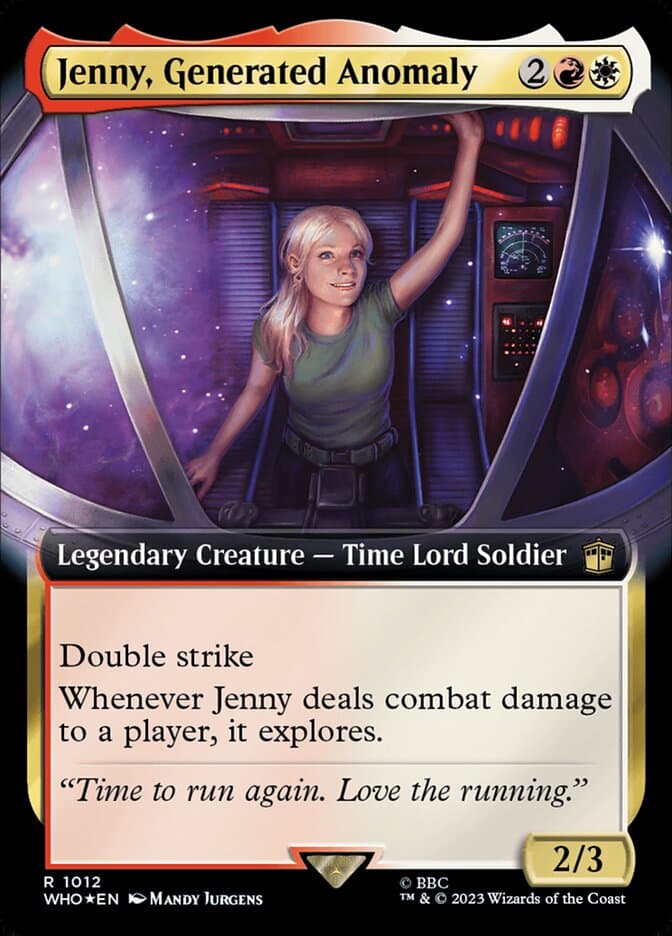 Jenny, Generated Anomaly — Doctor Who