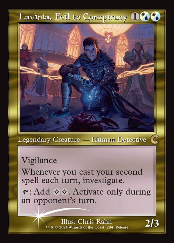 Lavinia, Foil to Conspiracy — Ravnica: Clue Edition