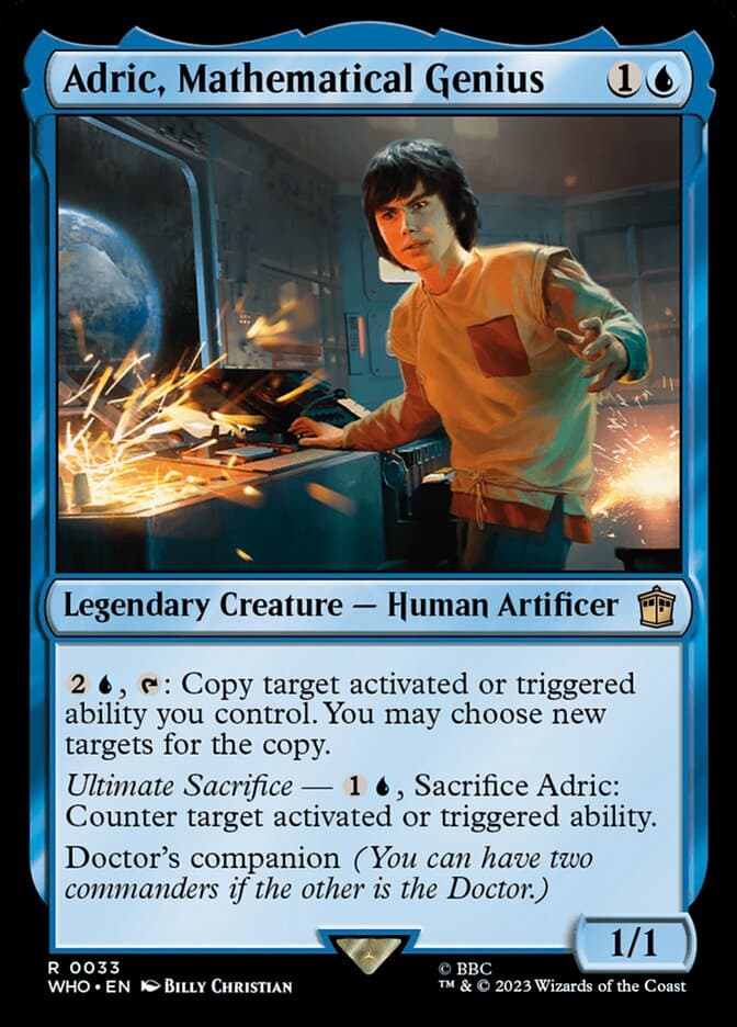 Adric, Mathematical Genius — Doctor Who