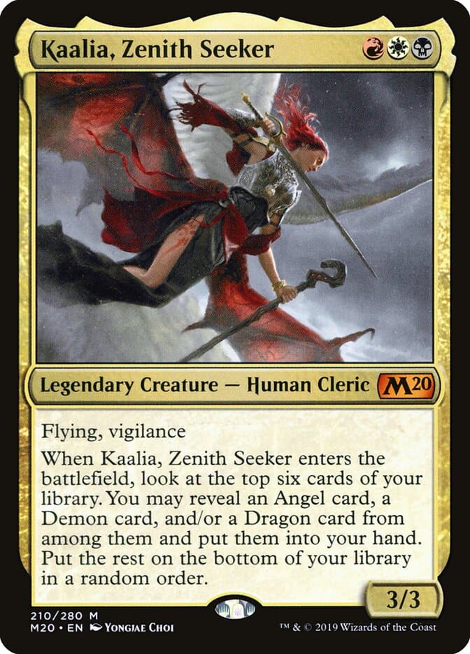 Kaalia, Zenith Seeker — Core Set 2020