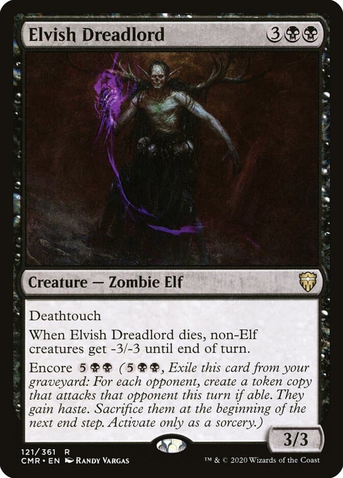 Elvish Dreadlord — Commander Legends