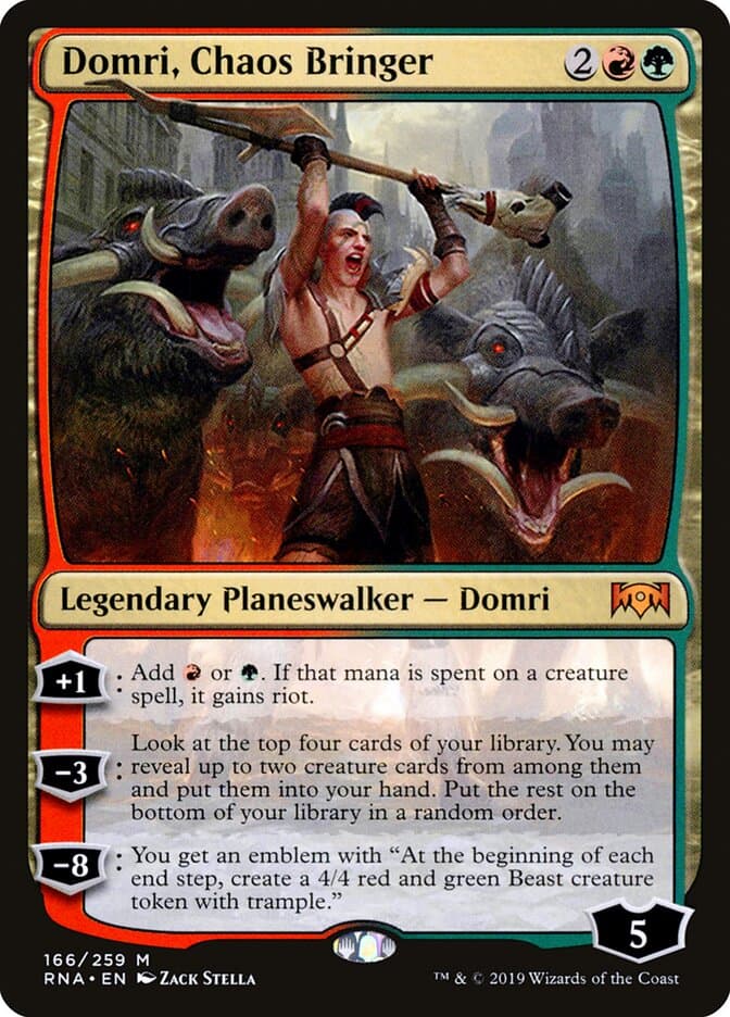 Domri, Chaos Bringer — Ravnica Allegiance