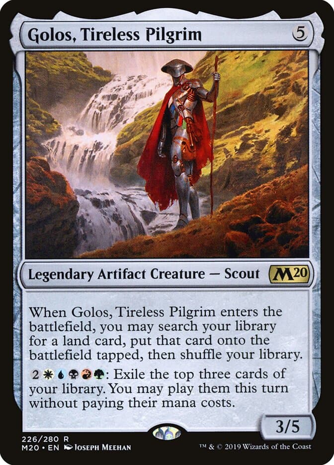 Golos, Tireless Pilgrim — Core Set 2020