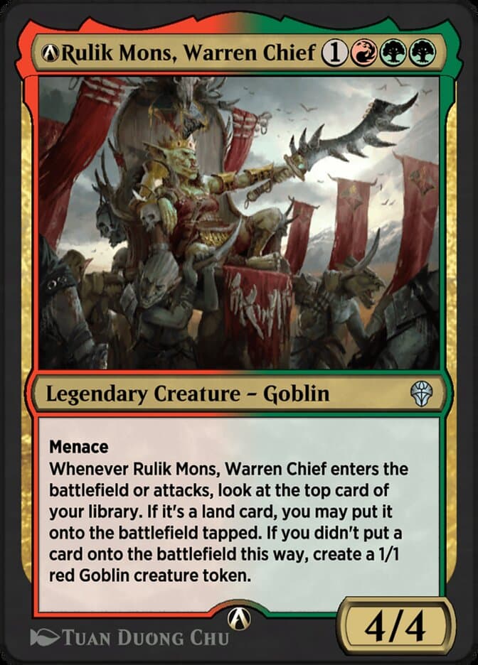 A-Rulik Mons, Warren Chief — Dominaria United