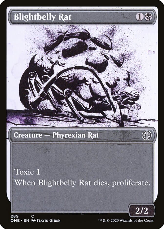 Blightbelly Rat — Phyrexia: All Will Be One
