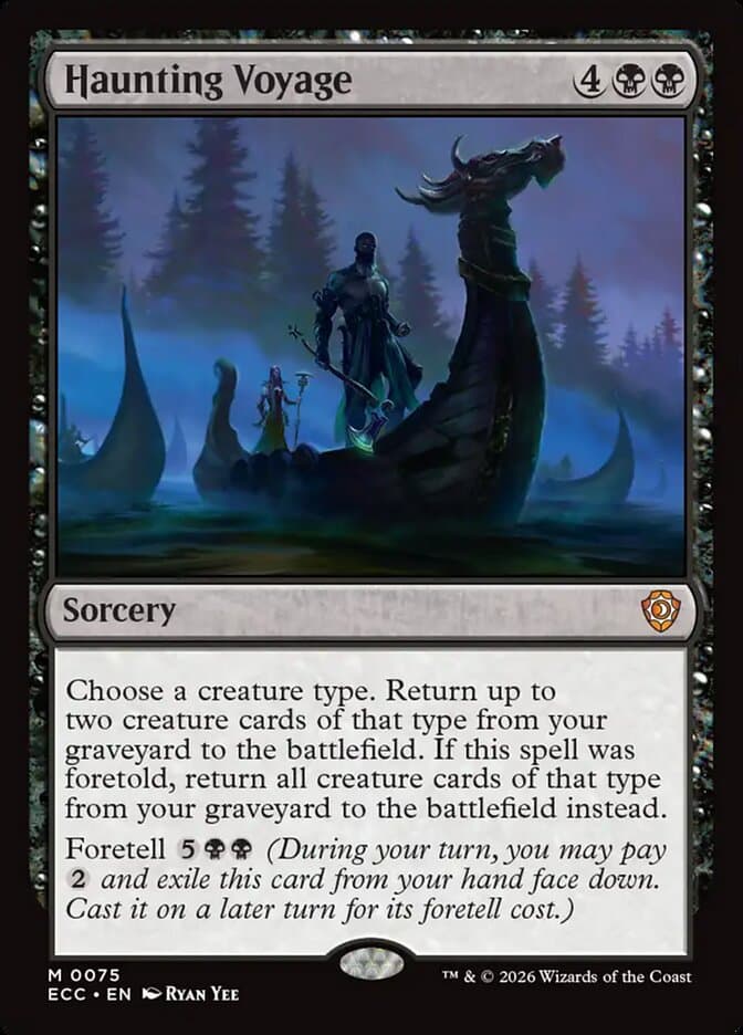 Haunting Voyage — Lorwyn Eclipsed Commander