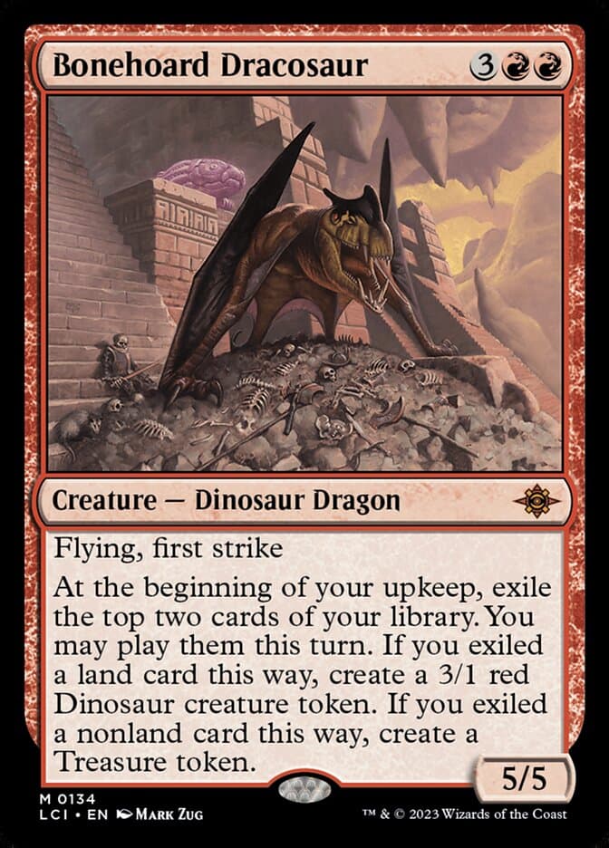 Bonehoard Dracosaur — The Lost Caverns of Ixalan