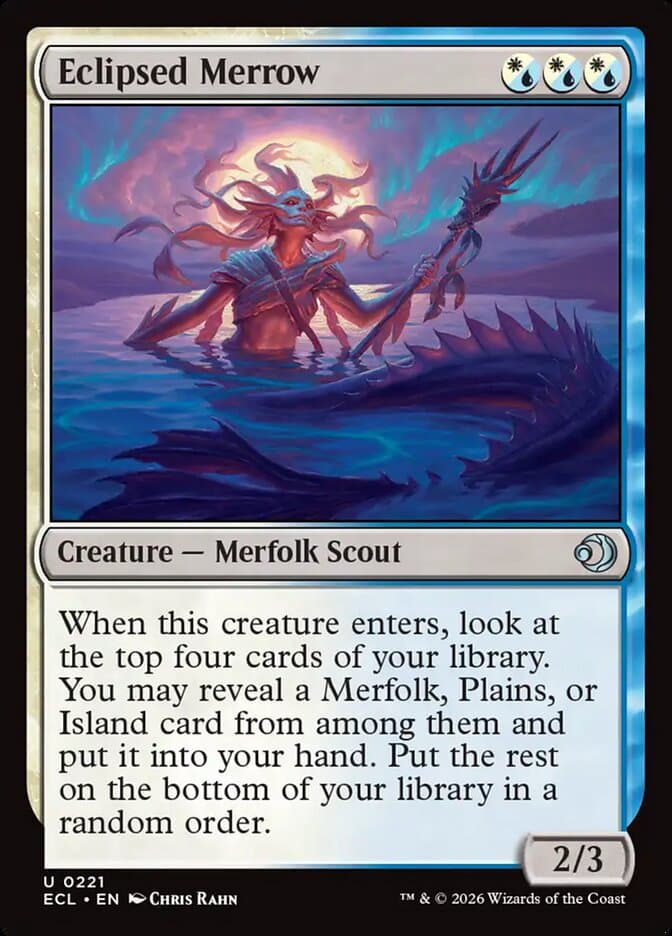 Eclipsed Merrow — Lorwyn Eclipsed