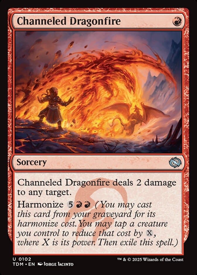 Channeled Dragonfire — Tarkir: Dragonstorm