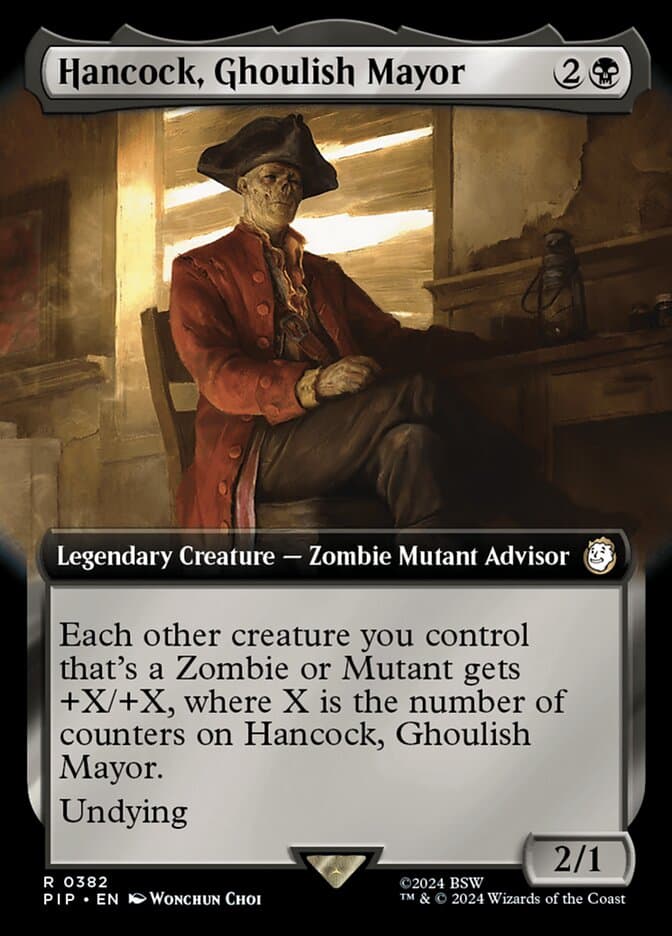 Hancock, Ghoulish Mayor — Fallout