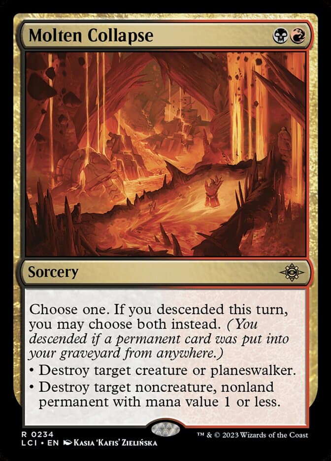 Molten Collapse — The Lost Caverns of Ixalan