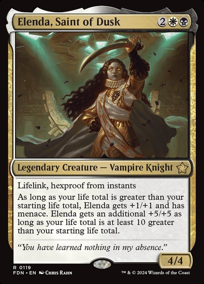 Elenda, Saint of Dusk — Foundations