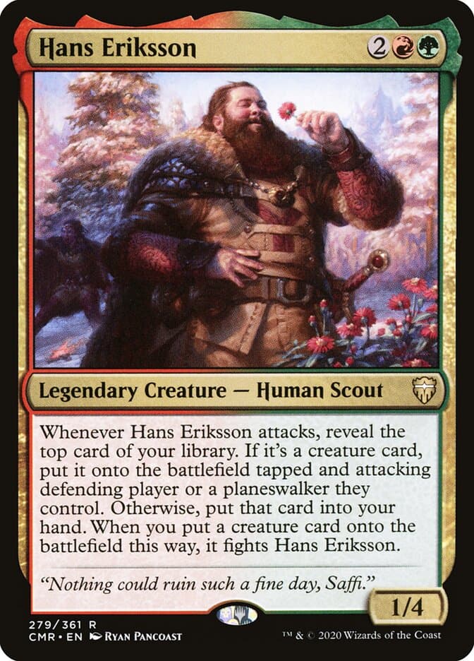 Hans Eriksson — Commander Legends