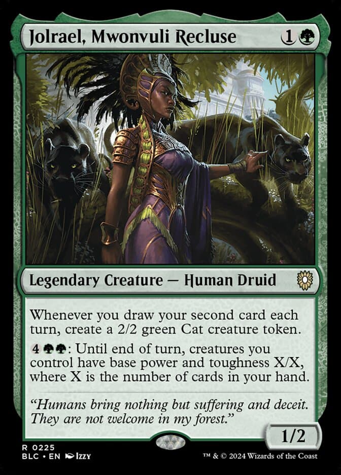 Jolrael, Mwonvuli Recluse — Bloomburrow Commander