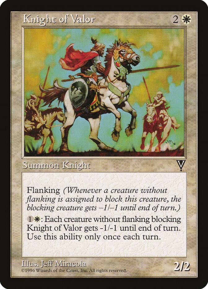 Knight of Valor — Visions