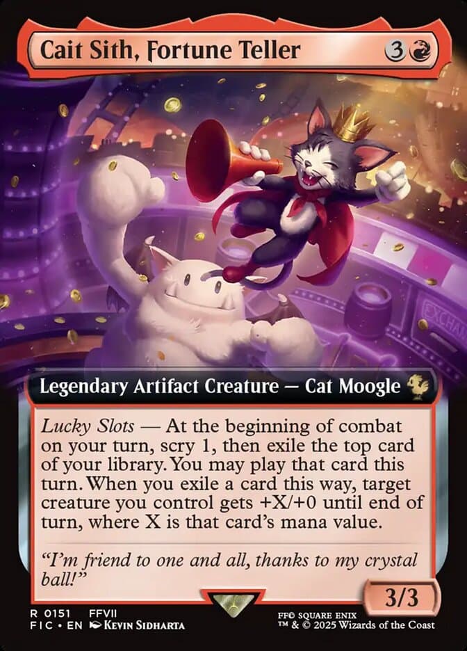 Cait Sith, Fortune Teller — Final Fantasy Commander