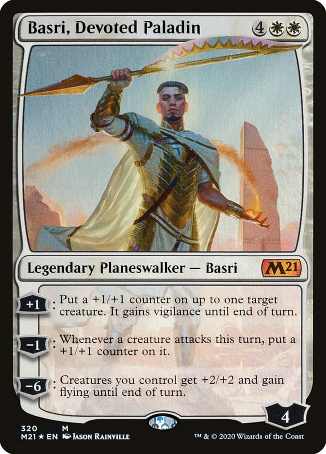 Basri, Devoted Paladin — Core Set 2021