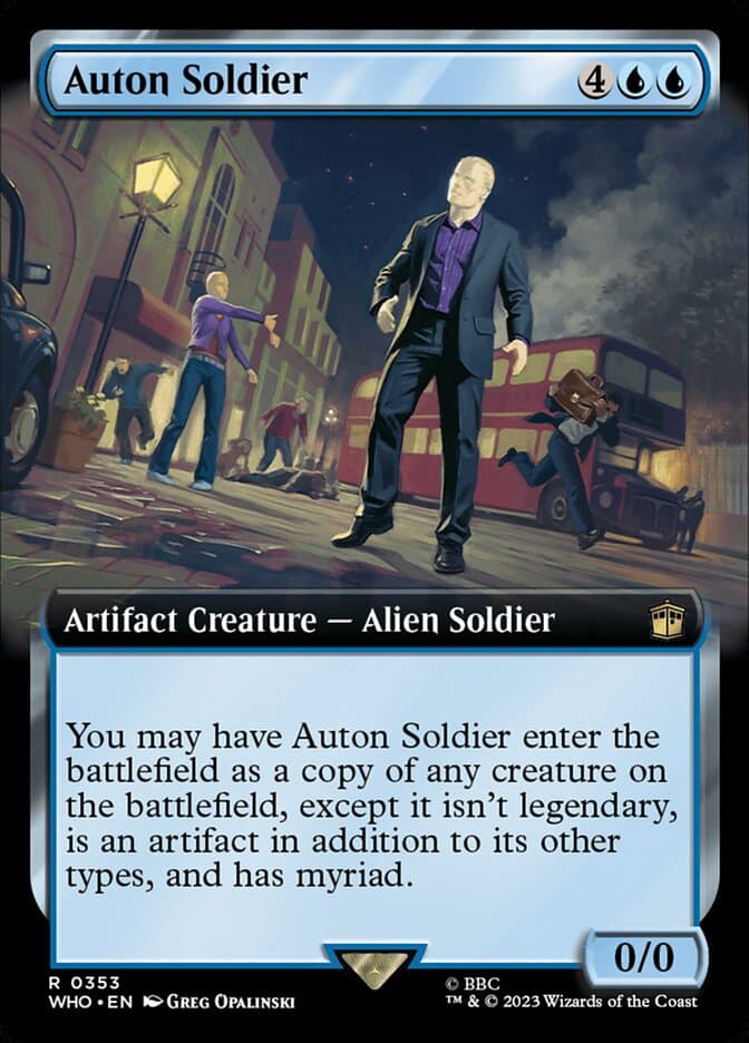 Auton Soldier — Doctor Who