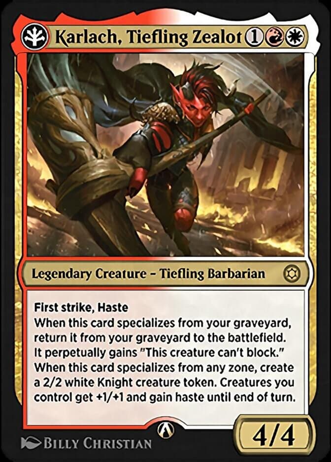 Karlach, Tiefling Zealot — Alchemy Horizons: Baldur's Gate