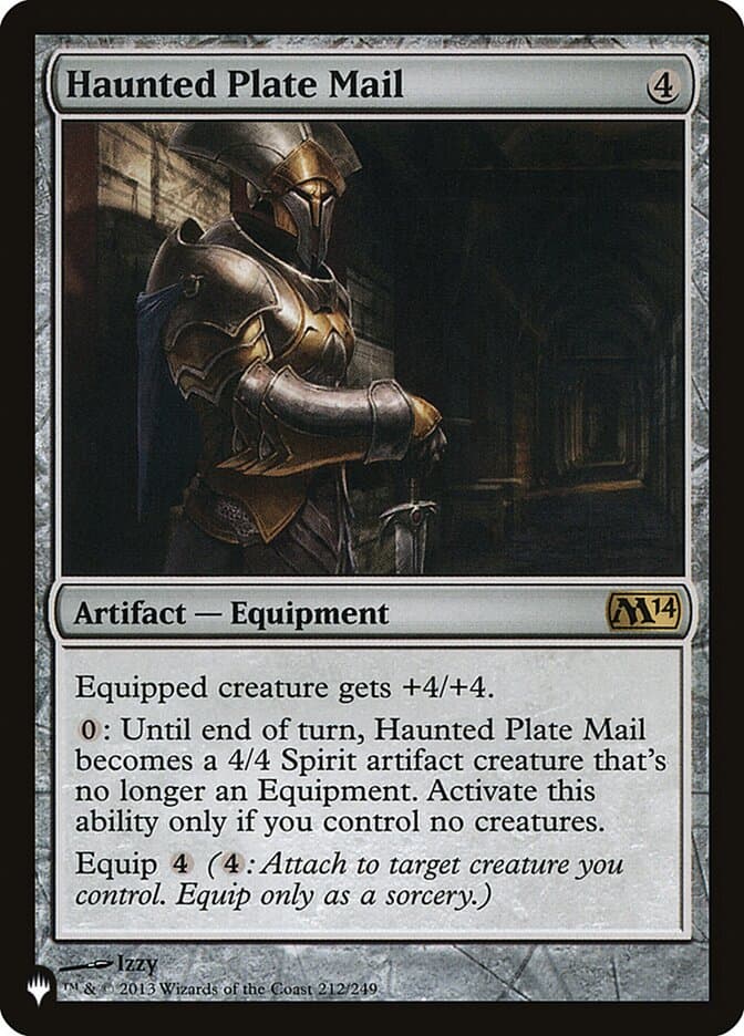 Haunted Plate Mail — The List