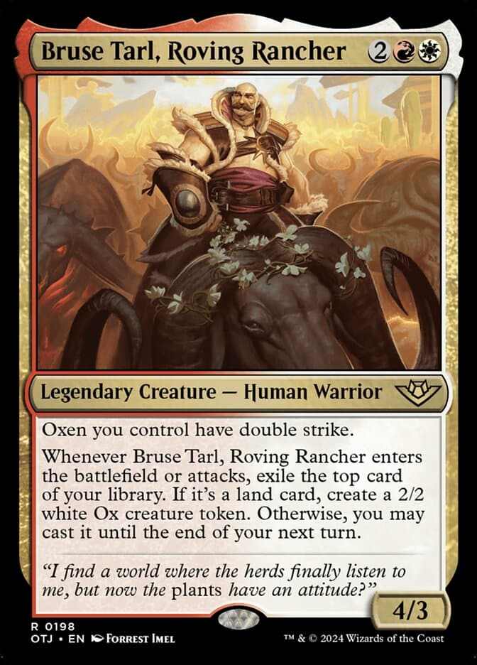 Bruse Tarl, Roving Rancher — Outlaws of Thunder Junction