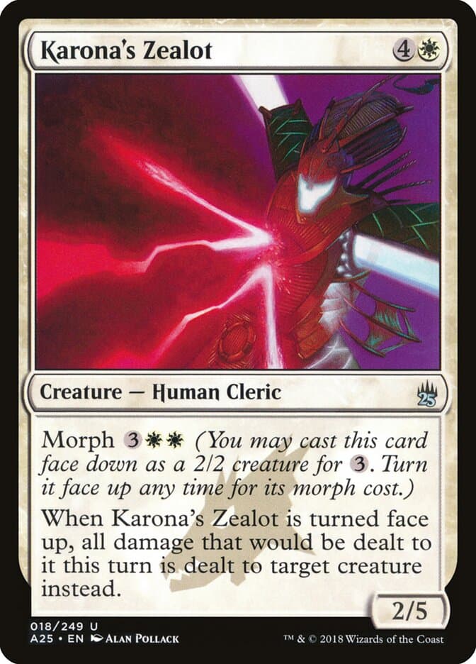 Karona's Zealot — Masters 25