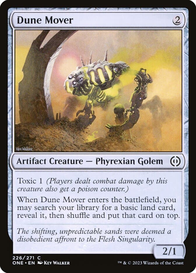 Dune Mover — Phyrexia: All Will Be One