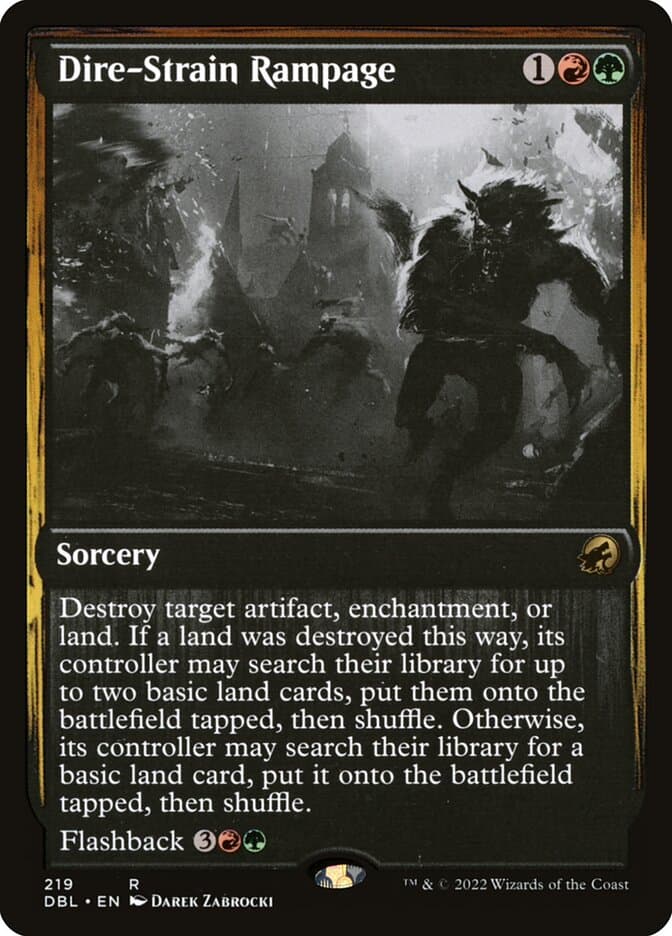 Dire-Strain Rampage — Innistrad: Double Feature