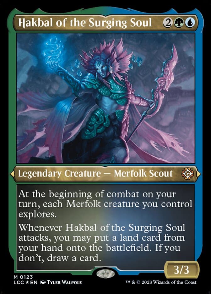 Hakbal of the Surging Soul — The Lost Caverns of Ixalan Commander