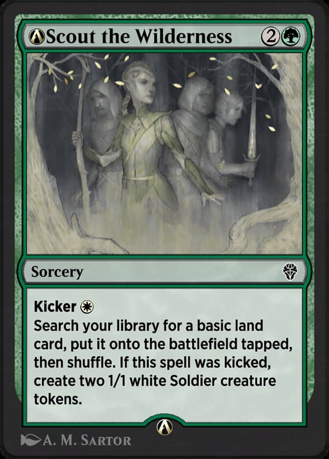 A-Scout the Wilderness — Dominaria United